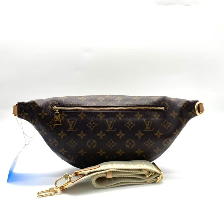 Louis Vuitton Monogram Belt Bag Brown