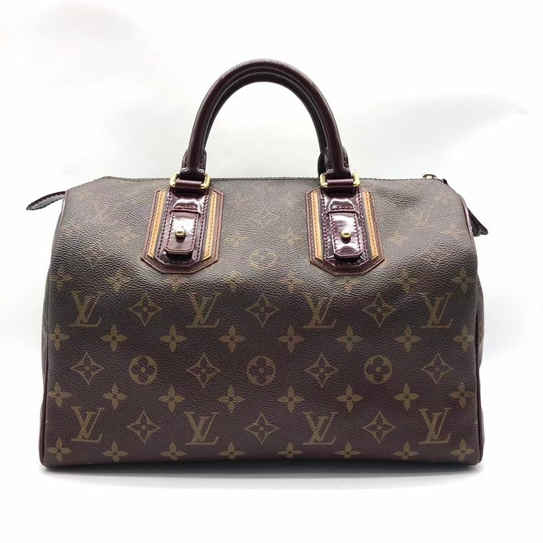 Louis Vuitton Monogram Speedy Bag Brown Handbag