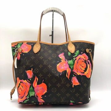 Louis Vuitton Neverfull Monogram Floral Tote Bag