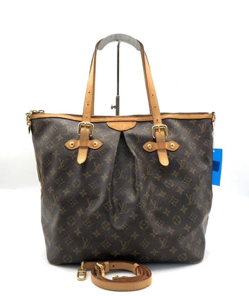 Louis Vuitton Monogram Canvas Tote Bag Brown Large