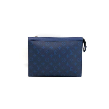 Louis Vuitton Clutch Blue Monogram