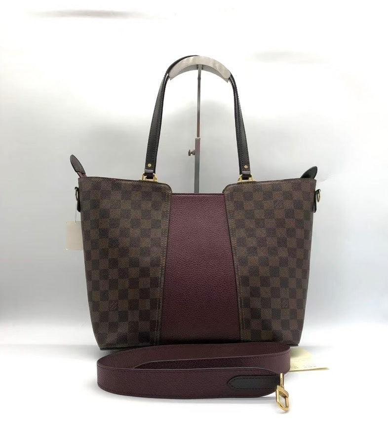 Louis Vuitton Damier Ebene Canvas Shoulder Bag Medium