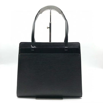 Louis Vuitton Epi Leather Black Handbag Medium Size