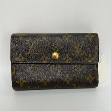 Louis Vuitton Monogram Brown Wallet Compact Size