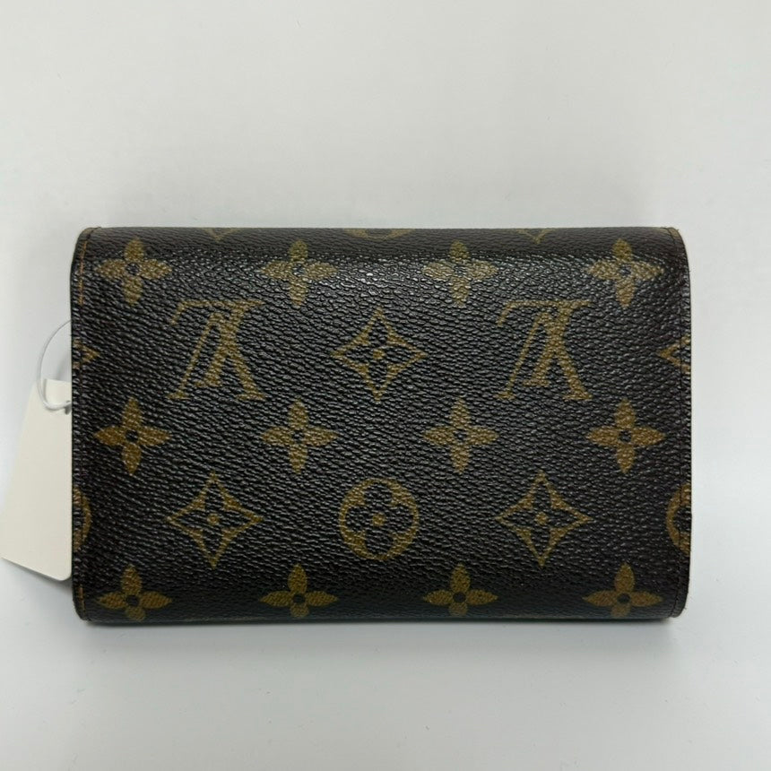 Louis Vuitton Monogram Brown Wallet Compact Size