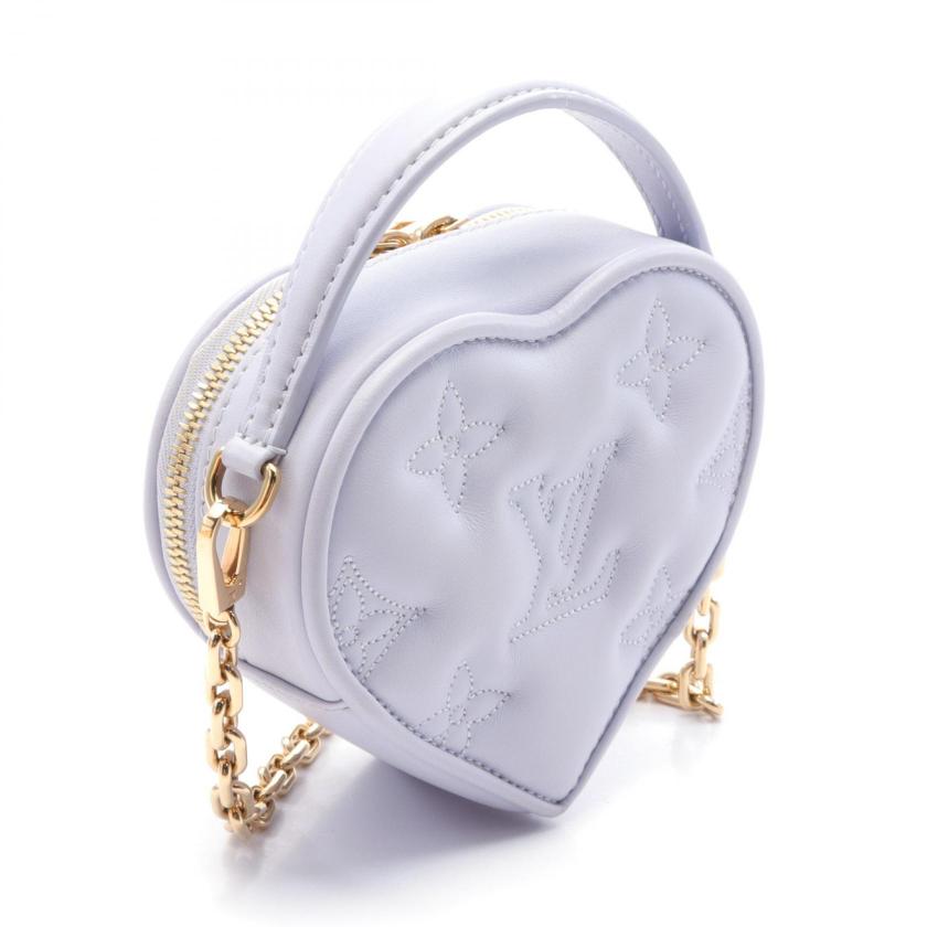 Louis Vuitton Pop My Heart Light Purple Leather Bubble Glam Handbag