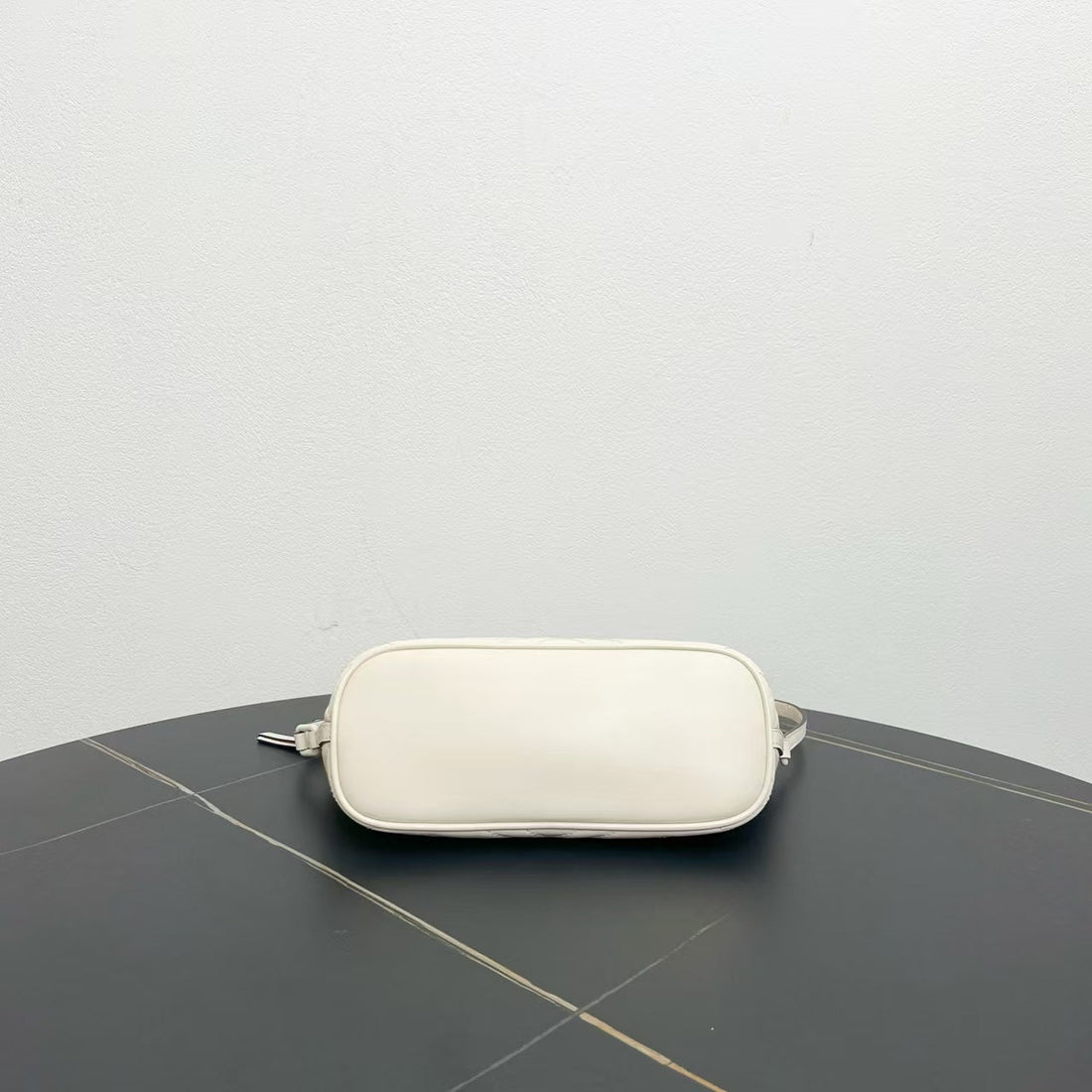 Gucci Marmont White Leather Hobo Bag Medium