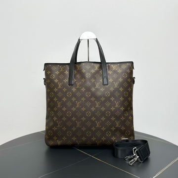 Louis Vuitton Monogram Canvas Tote Bag Brown Medium