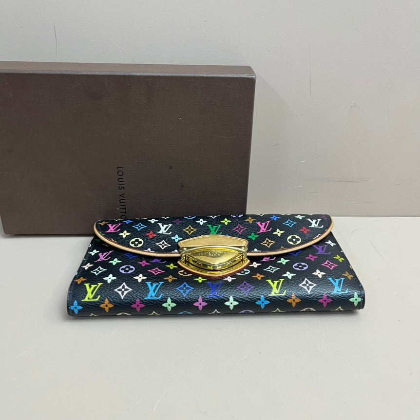 Louis Vuitton Multicolor Canvas Long Wallet