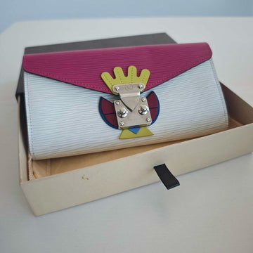 Louis Vuitton Twist Epi Multicolor Wallet with Box