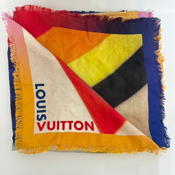 Louis Vuitton Multicolor Silk Wool Large Scarf