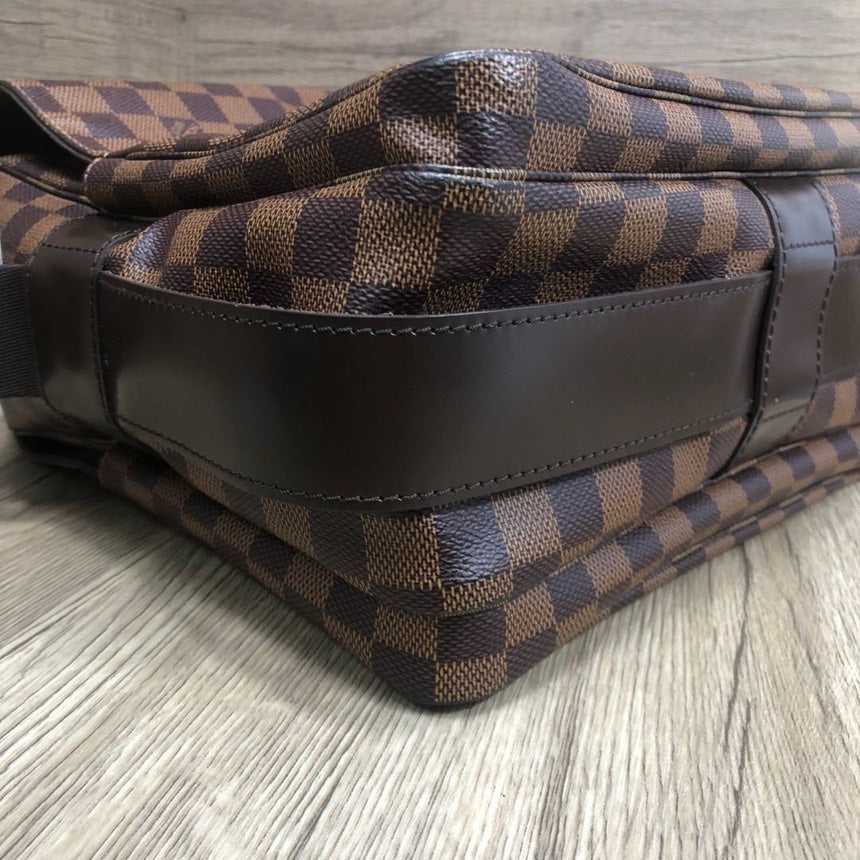 Louis Vuitton Damier Ebene Messenger Bag Brown Large