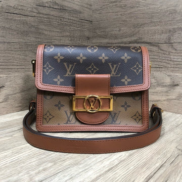 Louis Vuitton Dauphine Small Monogram Brown Bag