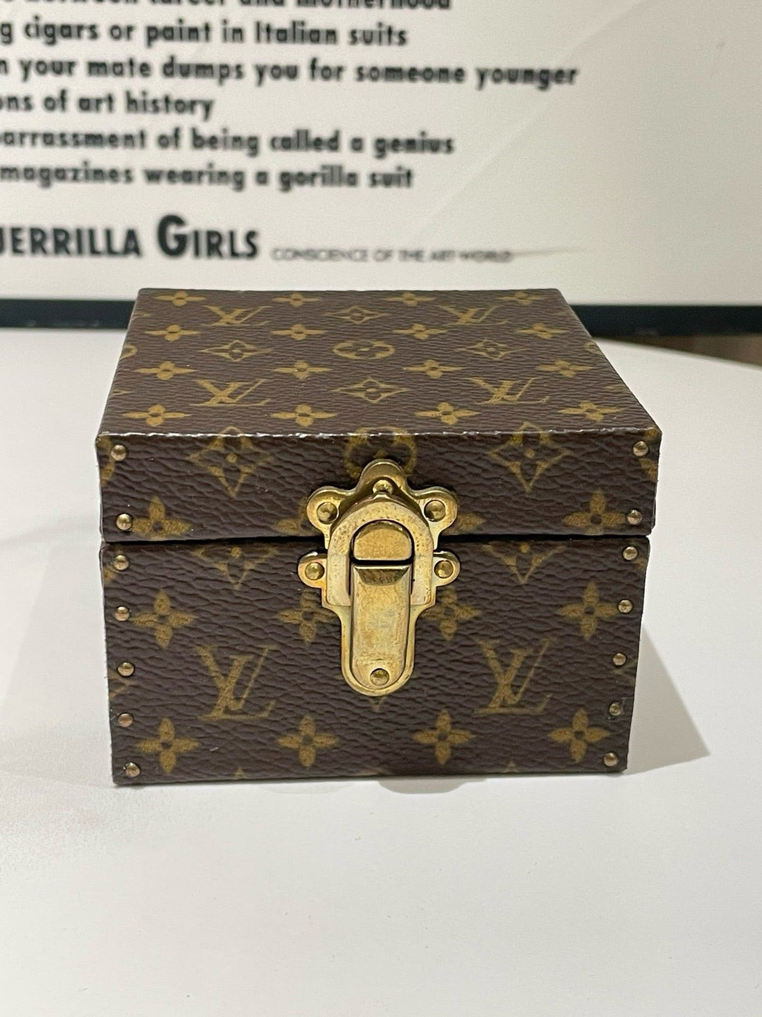 Louis Vuitton Monogram Brown Jewelry Box 2004