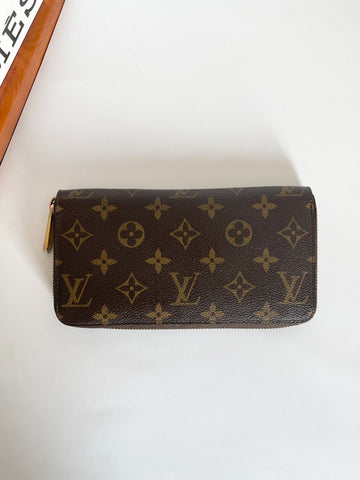 Louis Vuitton Monogram Wallet Brown Large