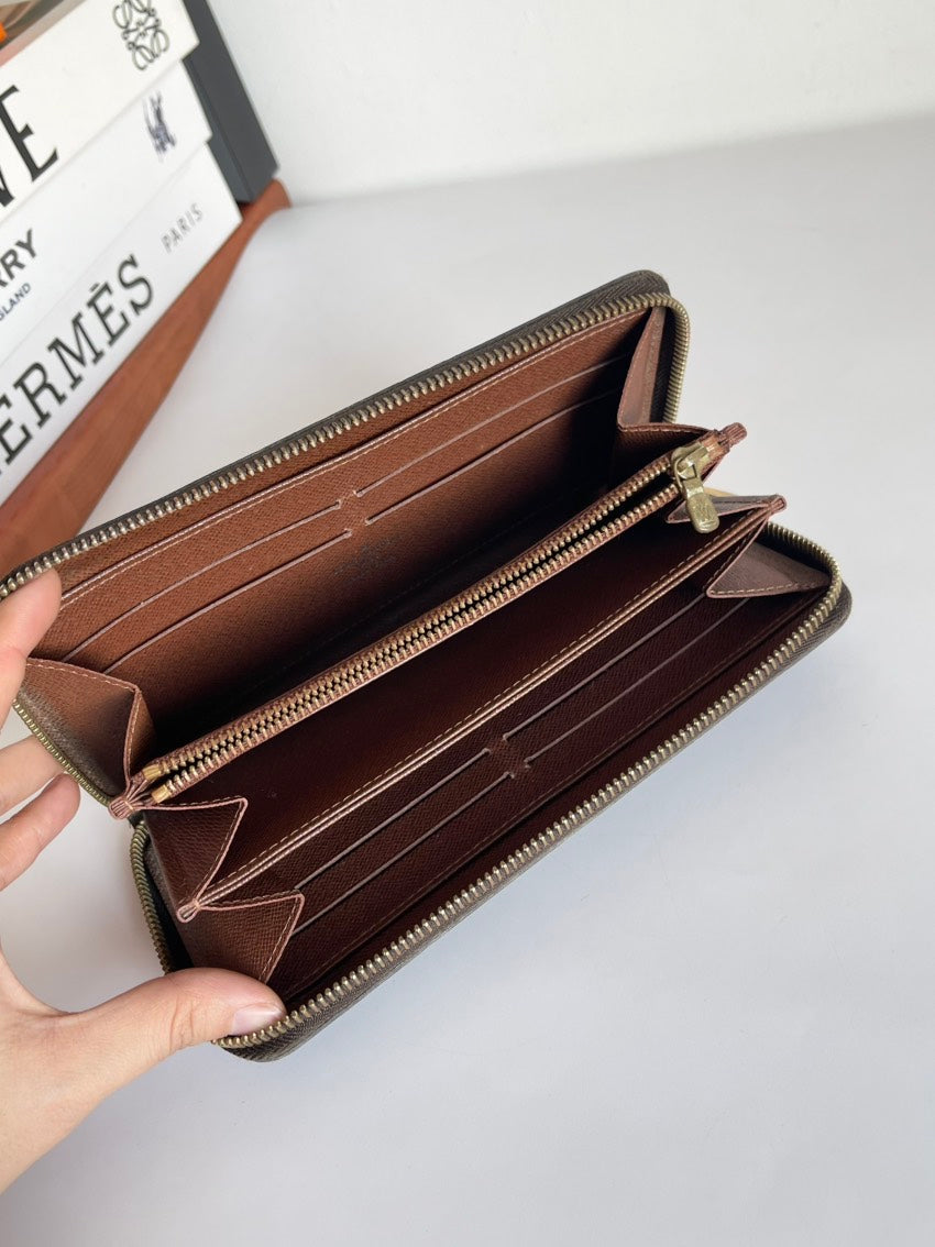 Louis Vuitton Monogram Wallet Brown Large