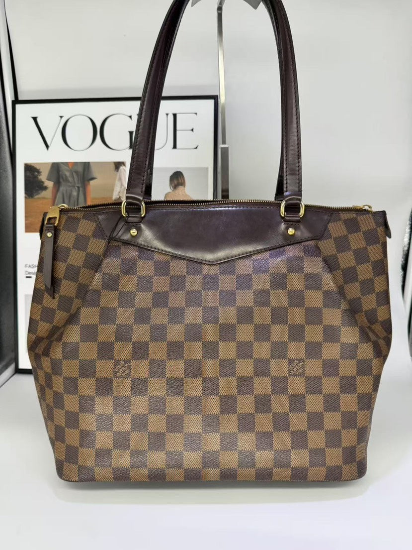 Louis Vuitton Damier Ebene Tote Bag