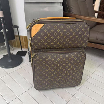 Louis Vuitton Monogram Canvas Suitcase Brown Large