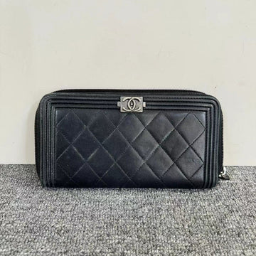 Chanel Leboy Black Wallet