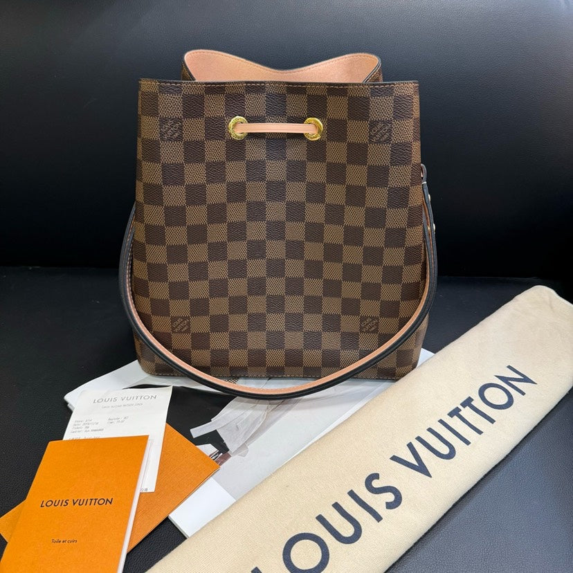 Louis Vuitton Neo Noe Damier Ebene Bucket Bag