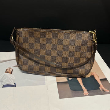Louis Vuitton Damier Pochette Accessories Brown Handbag