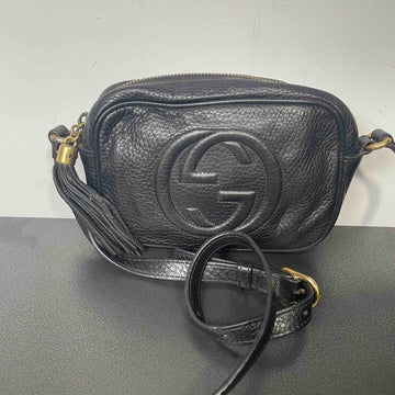 Gucci Soho Black Leather Camera Bag