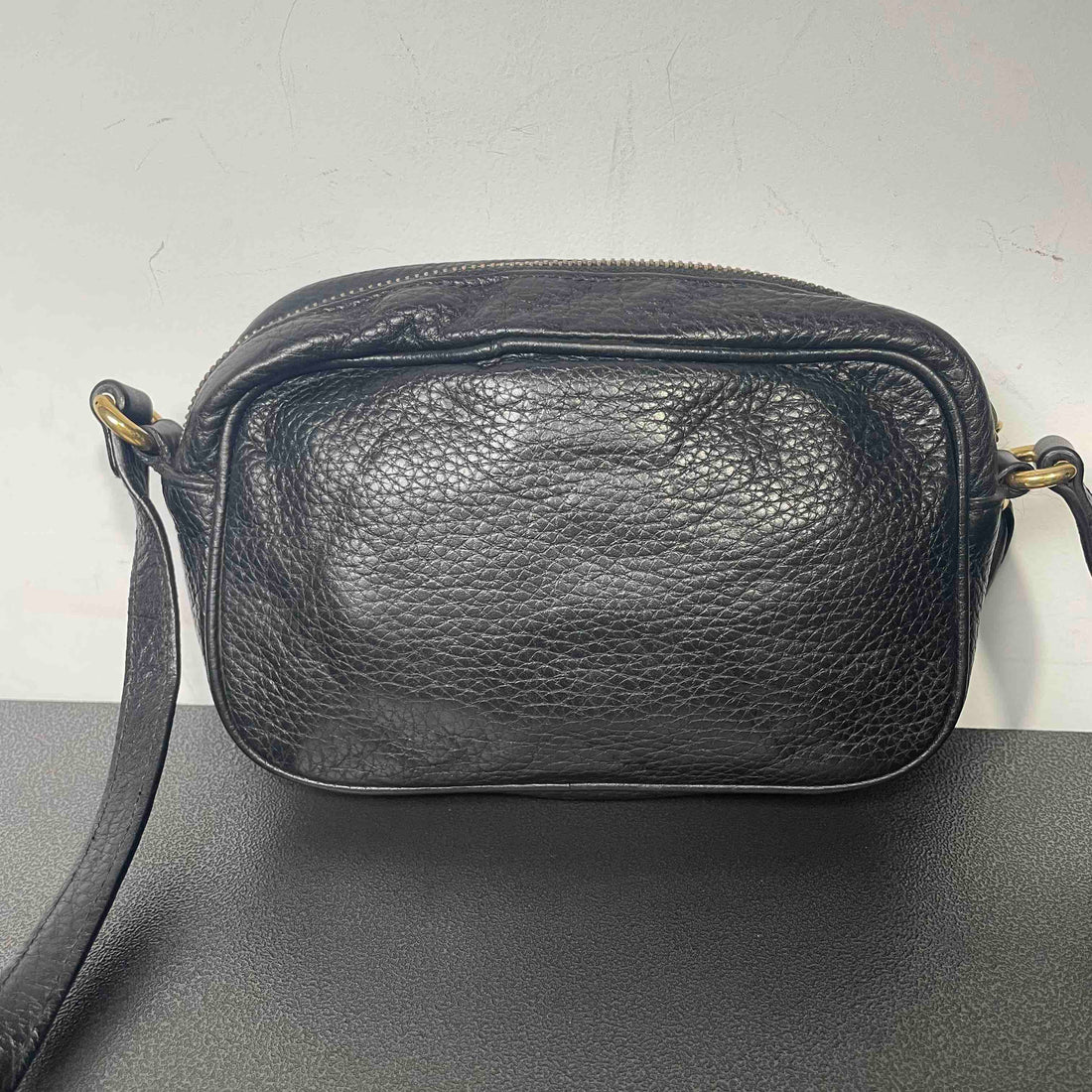 Gucci Soho Black Leather Camera Bag