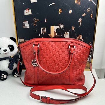 Gucci Soho Red Leather Handbag
