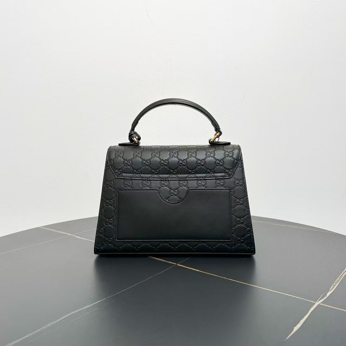 Gucci Padlock Two-Way Black Bag