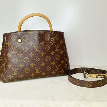 Louis Vuitton Monogram Tuileries Brown Two-Way Bag