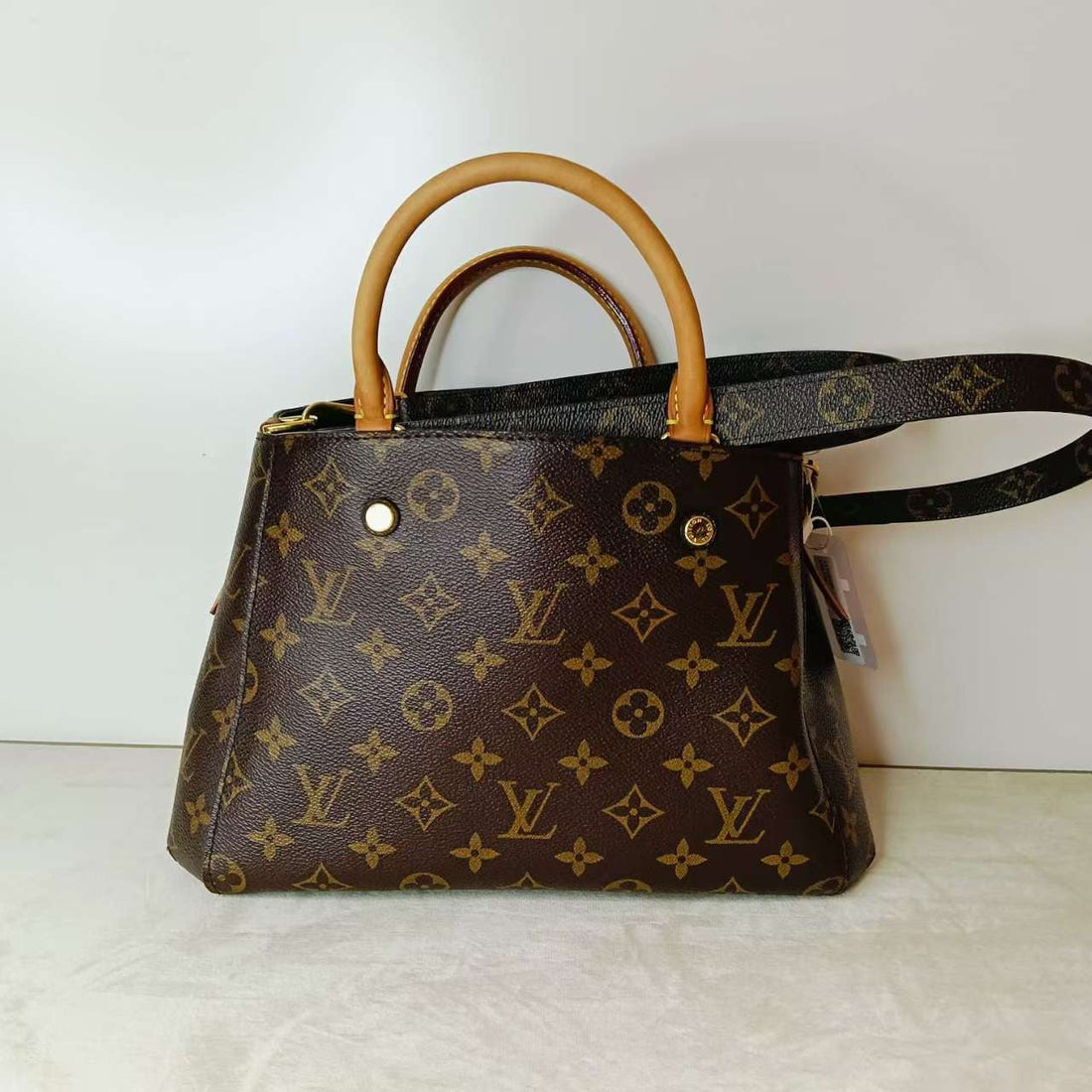 Louis Vuitton Monogram Tuileries Brown Two-Way Bag