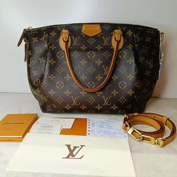 Louis Vuitton Monogram Canvas Tivoli PM Tote Bag Brown