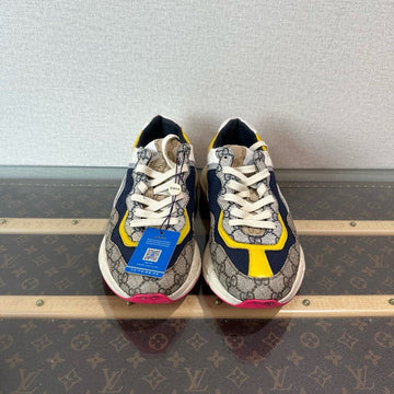 Gucci Multicolor GG Supreme Sneakers Size 7