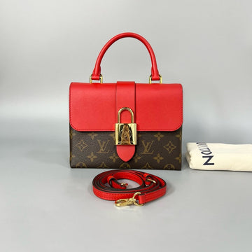 Louis Vuitton Locky BB Red Monogram Handbag