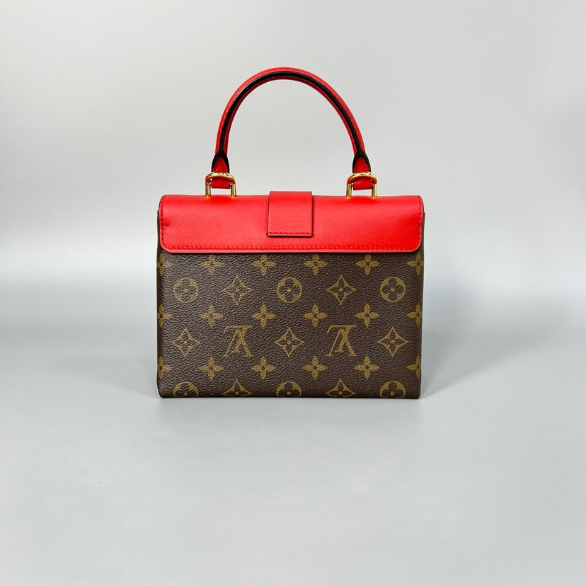 Louis Vuitton Locky BB Red Monogram Handbag