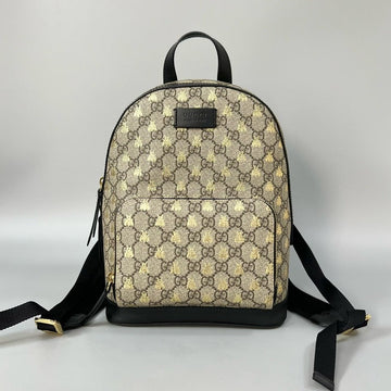 Gucci GG Beige Canvas Backpack
