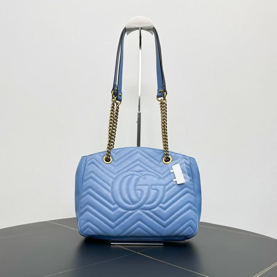 Gucci Marmont Blue Tote Bag