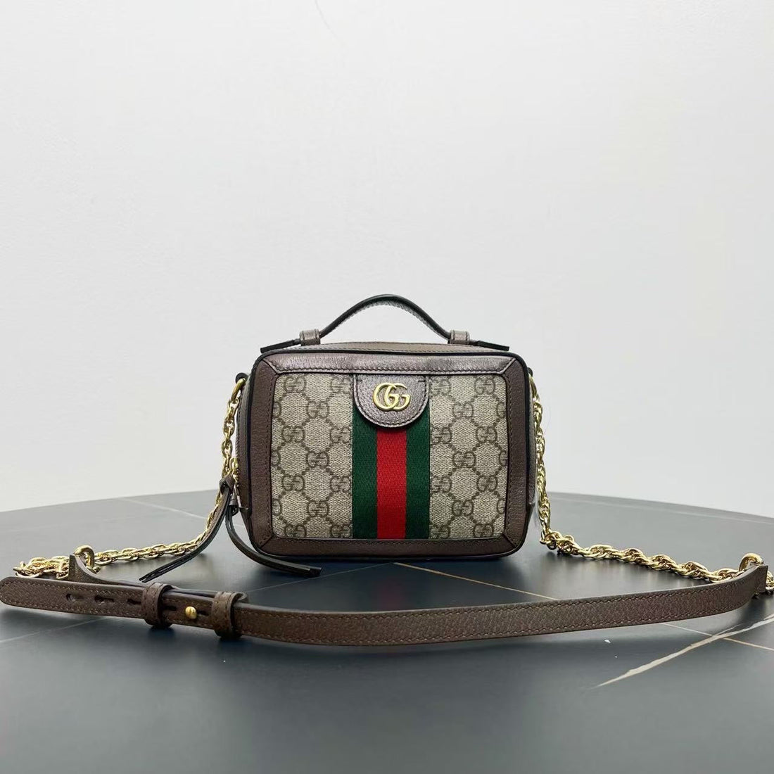 Gucci Ophidia Beige Shoulder Bag