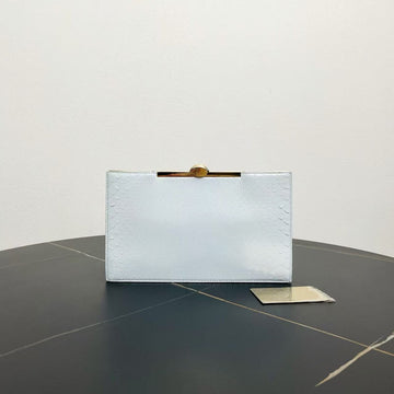 Gucci Sylvie White Clutch Handbag