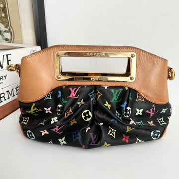Louis Vuitton Judy Multicolor Black Handbag