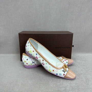 Louis Vuitton Multicolor Monogram Flats Size 39