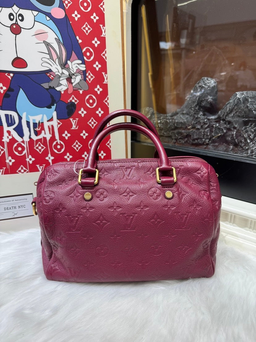 Louis Vuitton Speedy 25 Pink Bag