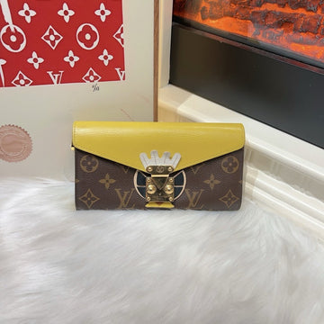 Louis Vuitton Sarah Wallet Monogram Yellow