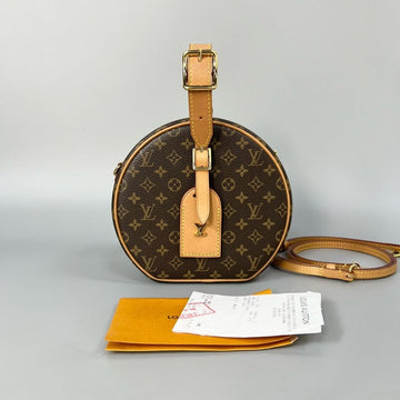 Louis Vuitton Petite Boite Chapeau Monogram Bag Brown 2019