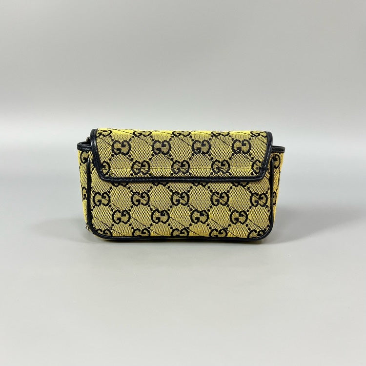 Gucci Marmont Mini Yellow Shoulder Bag