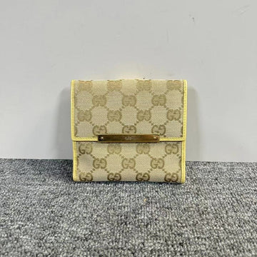 Gucci Beige Monogram Wallet