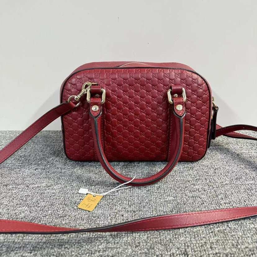 Gucci Boston Bag Red