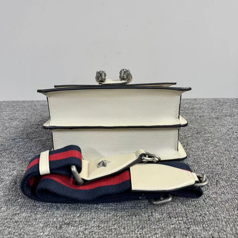 Gucci Dionysus Bamboo White Bag