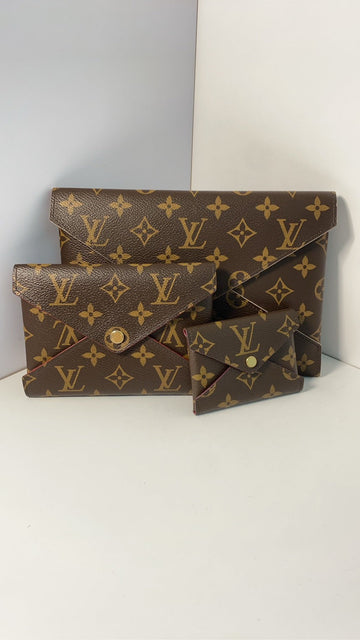 Louis Vuitton Kirigami Pochette Brown Set