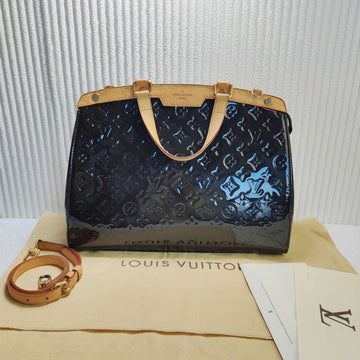 Louis Vuitton Monogram Vernis Rosewood Avenue Black Handbag